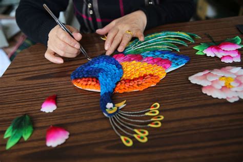 inheritor creates colorful world  cotton wool drawing