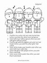 Directions Following Coloring Template Worksheets Christmas sketch template
