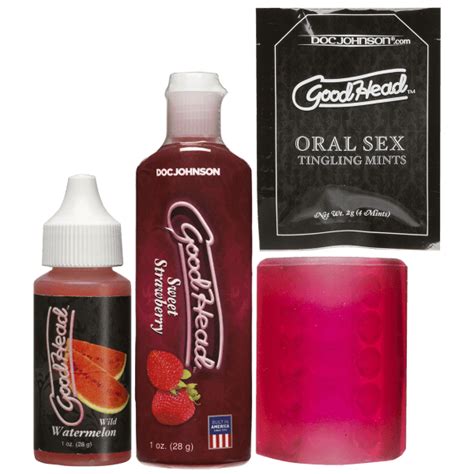 Goodhead Fundamentals The Ultimate Oral Sex Kit Acme Pleasure