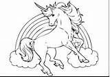 Coloring Unicorn Pages Realistic Sheets Getdrawings sketch template