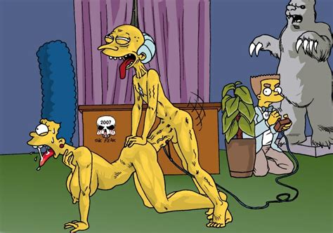 rule 34 female human male marge simpson montgomery burns straight tagme the fear the simpsons
