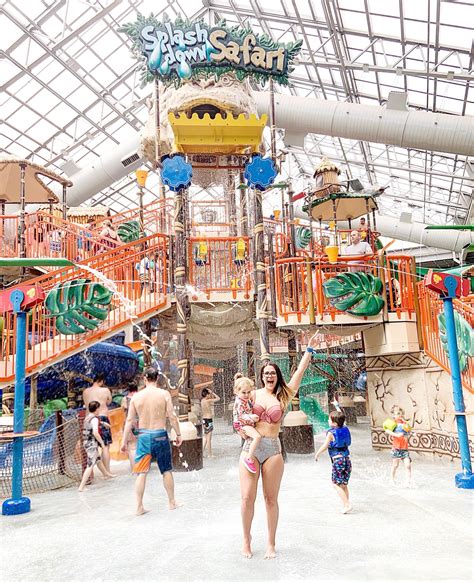 kalahari resorts americas largest indoor waterpark life  leah