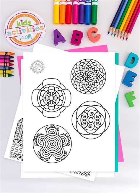 easy zentangle patterns  beginners kids activities blog
