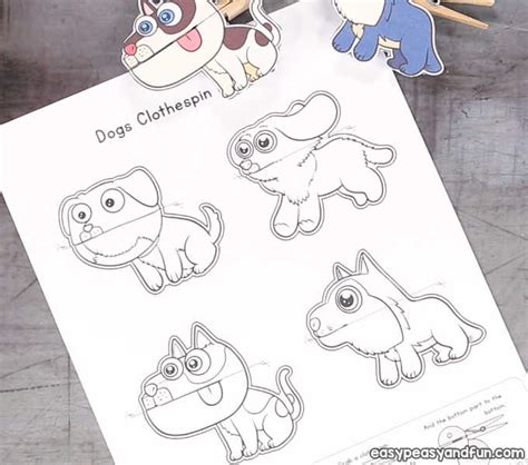clothespin puppets printable coloring template images   finder