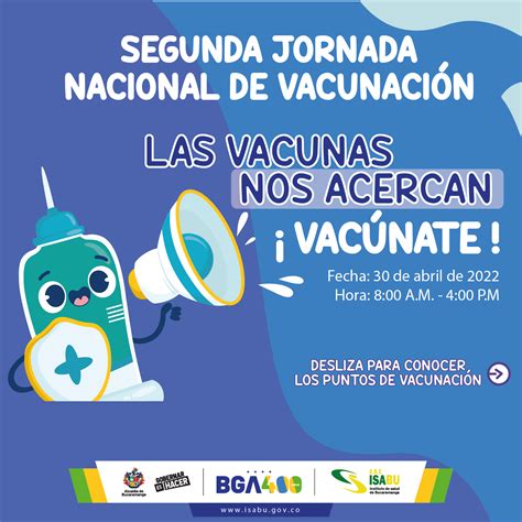 Segunda Jornada Nacional De Vacunación Isabu Instituto De Salud De