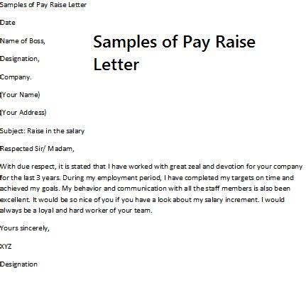 pay rise request letter requesting  pay raise requires careful