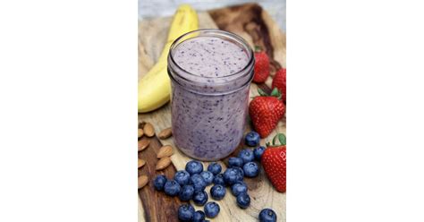 almond strawberry banana smoothie protein smoothies for weight loss
