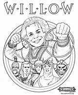Willow Coloring Pages Weeping Getcolorings Color Getdrawings sketch template