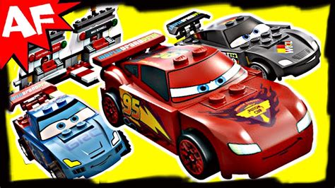 lego cars  ultimate race set  animated building review youtube
