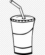 Straw sketch template