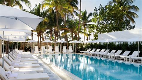 wallpaper metropolitan  como miami hotel pool sunbed water palm sky travel vacation