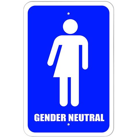Gender Neutral Bathroom All Gender Transgender Transexual Restroom