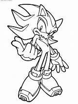 Coloring Knuckles Sonic Pages Hedgehog sketch template