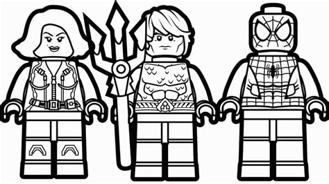 lego  avengers coloring pages  print  color