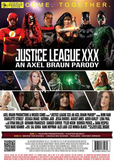 Justice League Xxx An Axel Braun Parody 2017 Adult