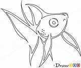 Tribal Fish Tattoos Draw Tattoo Webmaster Drawdoo Step sketch template