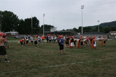 looking out my window 2011 wellsville tiger football underway