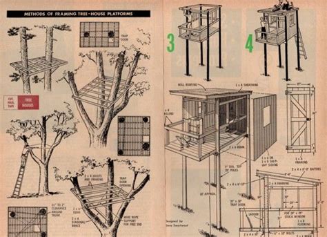 treehouse plans  adults house decor concept ideas