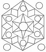 Rangoli Coloring Kids Pages Printable Drawing Templates Patterns Designs Diwali Simple Color Print Pdf Colouring Geometric Easy Drawings Dots Fill sketch template