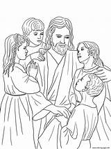 Jesus Coloring Children Loves Pages Kids Printable Color Little Bible Supercoloring Lds Colouring Sheets Print Online Book Jesuse Ages Christ sketch template
