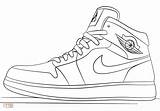 Shoes Sneaker Sheet Force Colouring Jordans Vans Michael Scbu Albanysinsanity Coloringhome sketch template