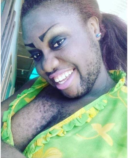 Hairiest Girl In Nigeria Parades Hairy Boobs On Instagram