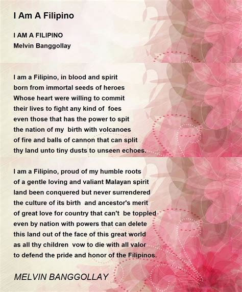 filipino poem  melvin banggollay poem hunter