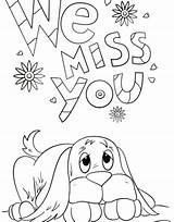 Miss Will Coloring Pages Missed Getcolorings sketch template