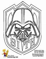 Wars Coloring Star Darth Vader Sith Boys Printable Yescoloring Cartoon Revenge Famous Military sketch template