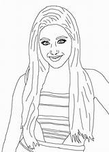 Coloring Ariana Grande Pages Celebrity Victorious Book Taylor Swift Print Colouring Drawing Printable Color Cast Getcolorings Getdrawings Popular Coloringhome Chelsea sketch template