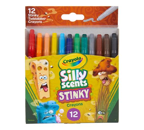silly scents stinky mini twistables crayons crayolacom crayola