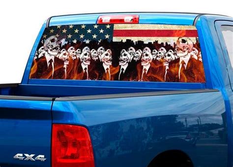american flag truck window decal sticker sports outdoors decals kmotorscoth