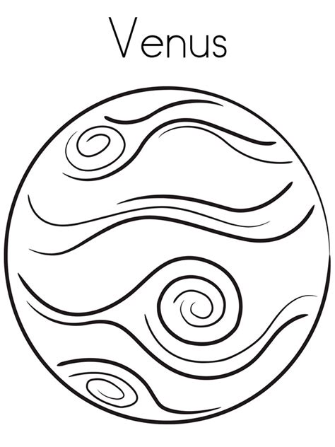 planets coloring pages