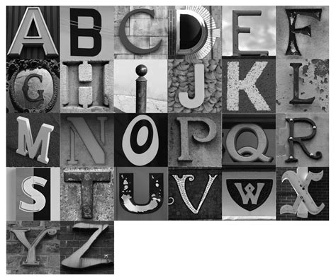 printable alphabet photography letters printable templates