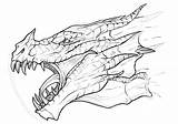 Skyrim Coloring Dragon Pages Drawing Deviantart Drawings Dragons Cool Symbol Logo Sketches Easy Colouring Designlooter Google Flood Awesome Choose Board sketch template