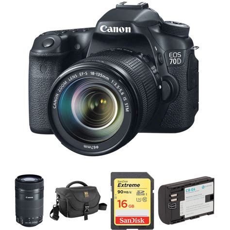 canon eos  dslr camera   mm   mm lenses kit