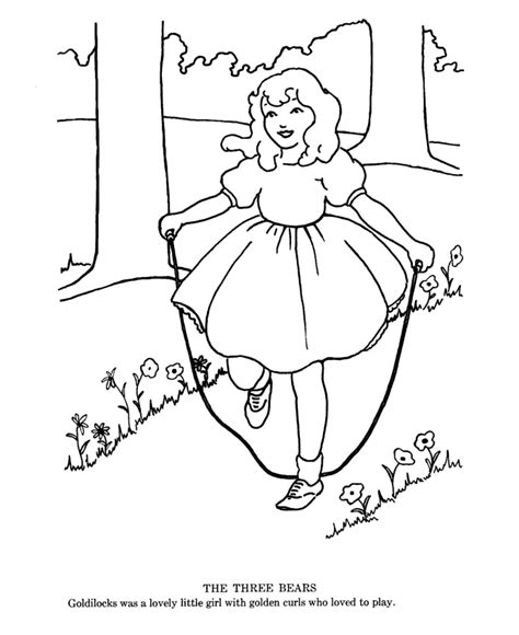 drawing goldilocks    bears story clip art library