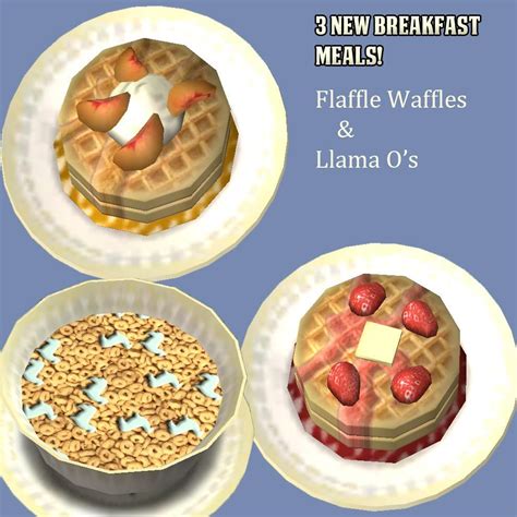 flaffle waffles  llama os breakfast options breakfast menu