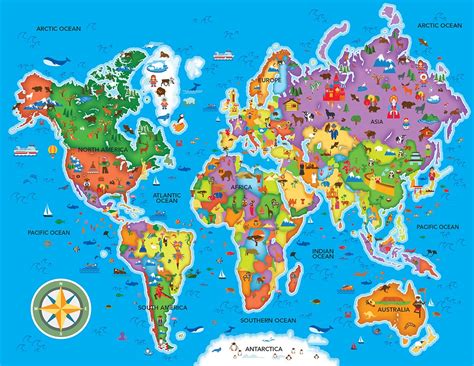 world map  pieces masterpieces puzzle warehouse