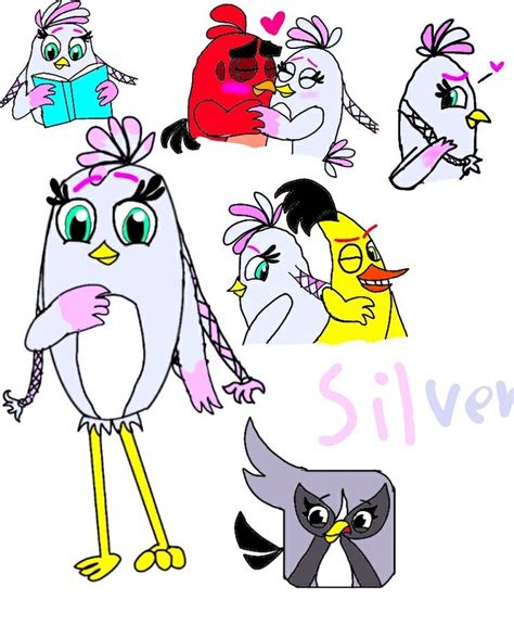 este es mi fanart de silver yo misma lo hice y lo puse en pinterest