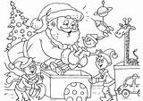 Weihnachtsmann Malvorlage Ausdrucken sketch template