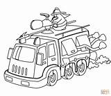 Coloring Fire Truck Pages Paw Patrol Station Cartoon Drawing Vehicles Printable Simple Ups Kids Drawings Print Color Trucks Getdrawings Getcolorings sketch template