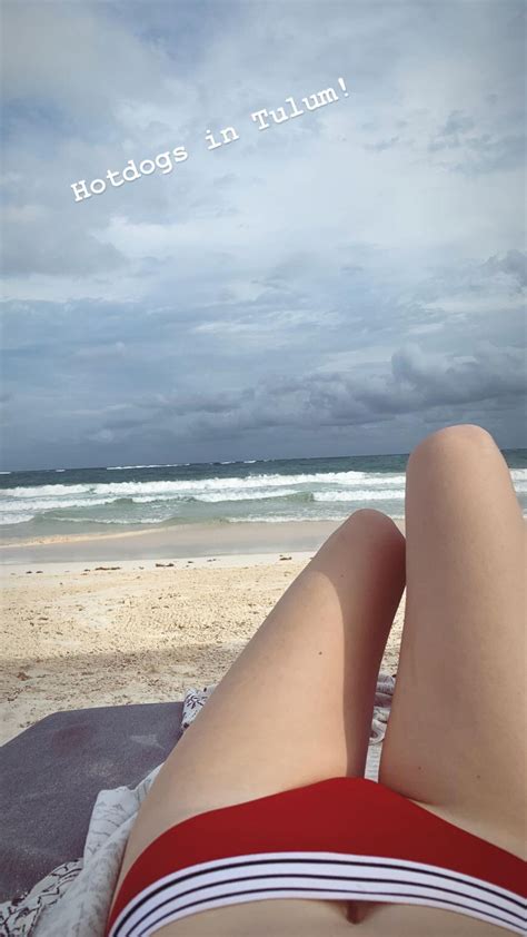 Violett Beane In Bikini At A Beach In Tulum Instagram Pictures 12 25