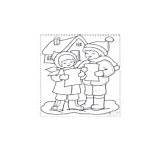 Zingen Kerstlied Kerst Kleurplaat Kerstman sketch template