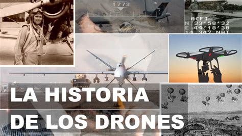 historia de los drones el drone