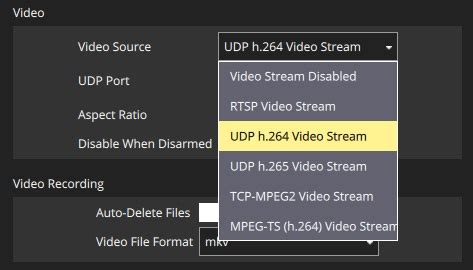 px qgroundcontrol video source issue stack overflow