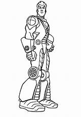 Action Man Coloring Pages Jetsky Armor Search sketch template