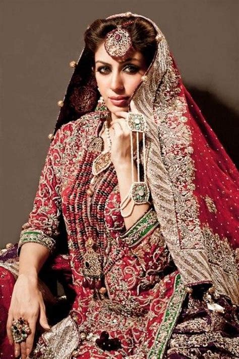 latest pakistani bridal wear dress trends of 2012 wedding lehngas