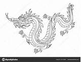 Drachen Drache Chinesischer Ausmalen Ausmalbilder China Chinesischen Malvorlage Abbildung Grafiken Drucken Malvorlagen sketch template