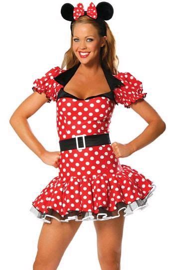 Fancy Dress Minnie Mouse Costume Mouse Girl Outfit Red And Black